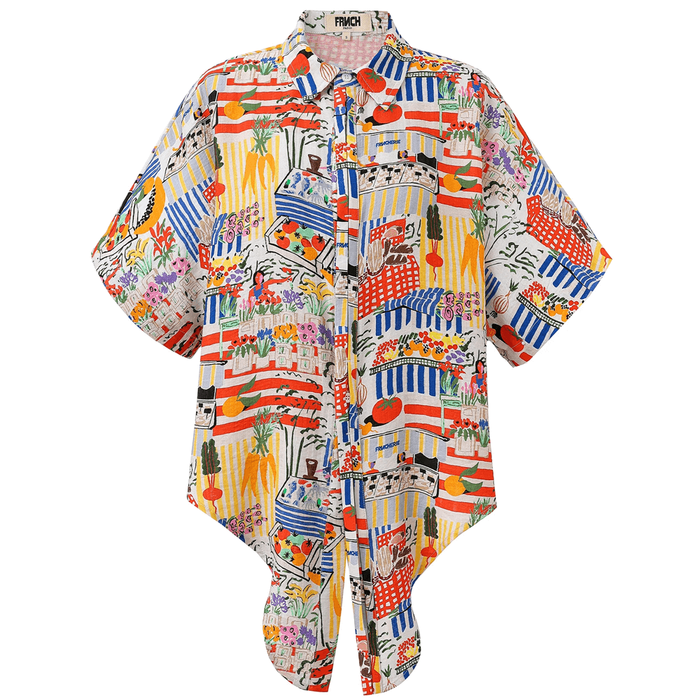 FRNCH Celiane Marche Blanc Shirt